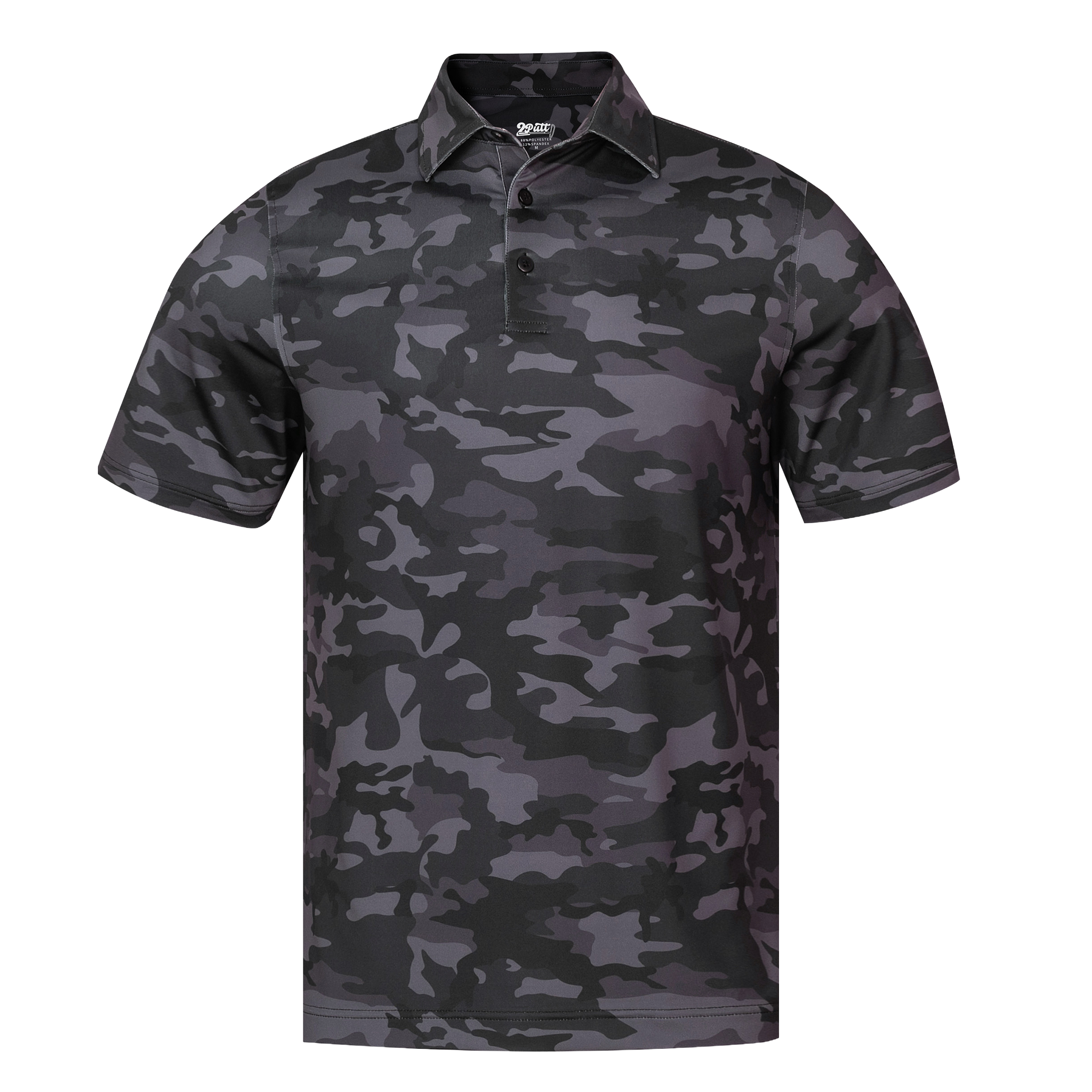 Black Camo Men's Polo