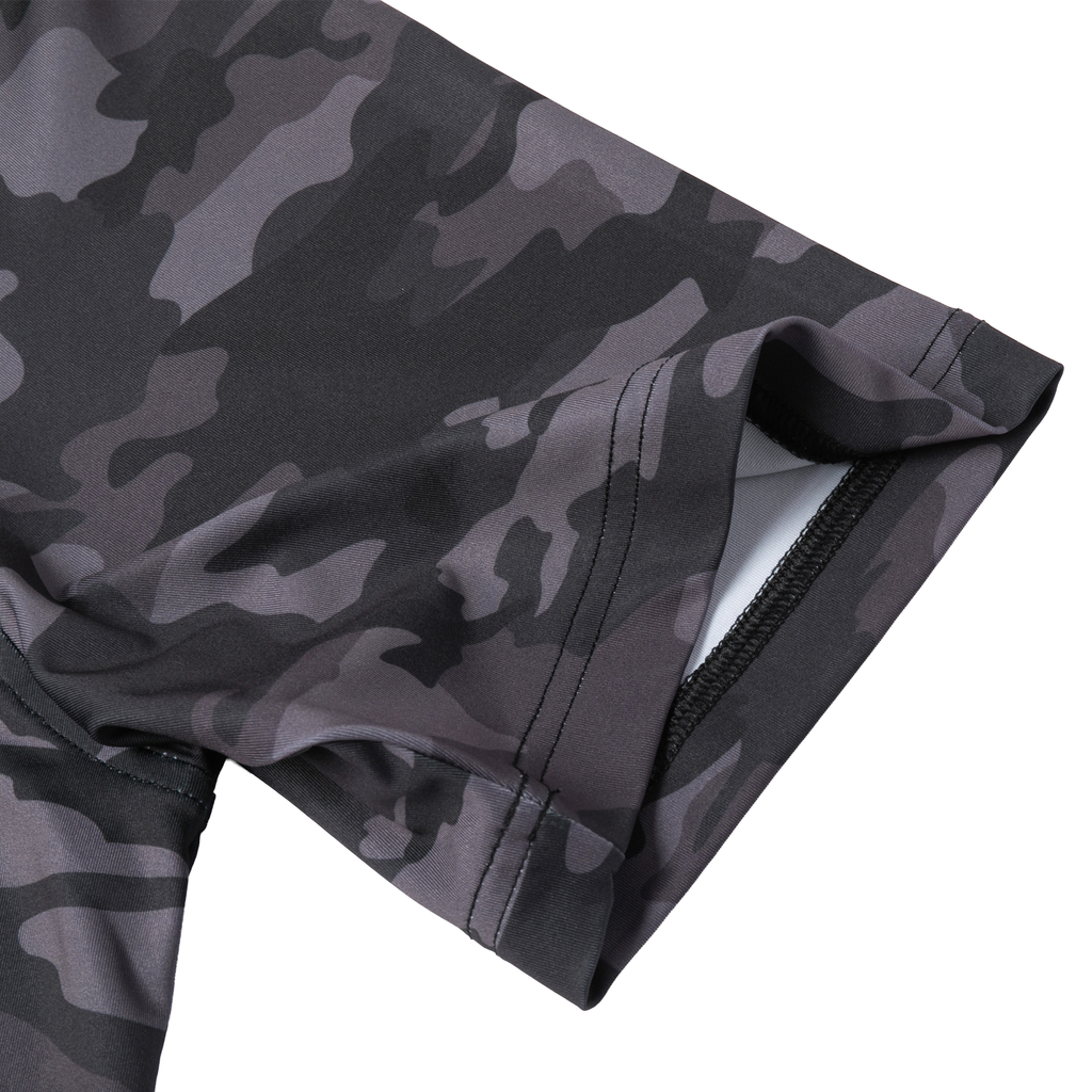Black Camo Men's Polo