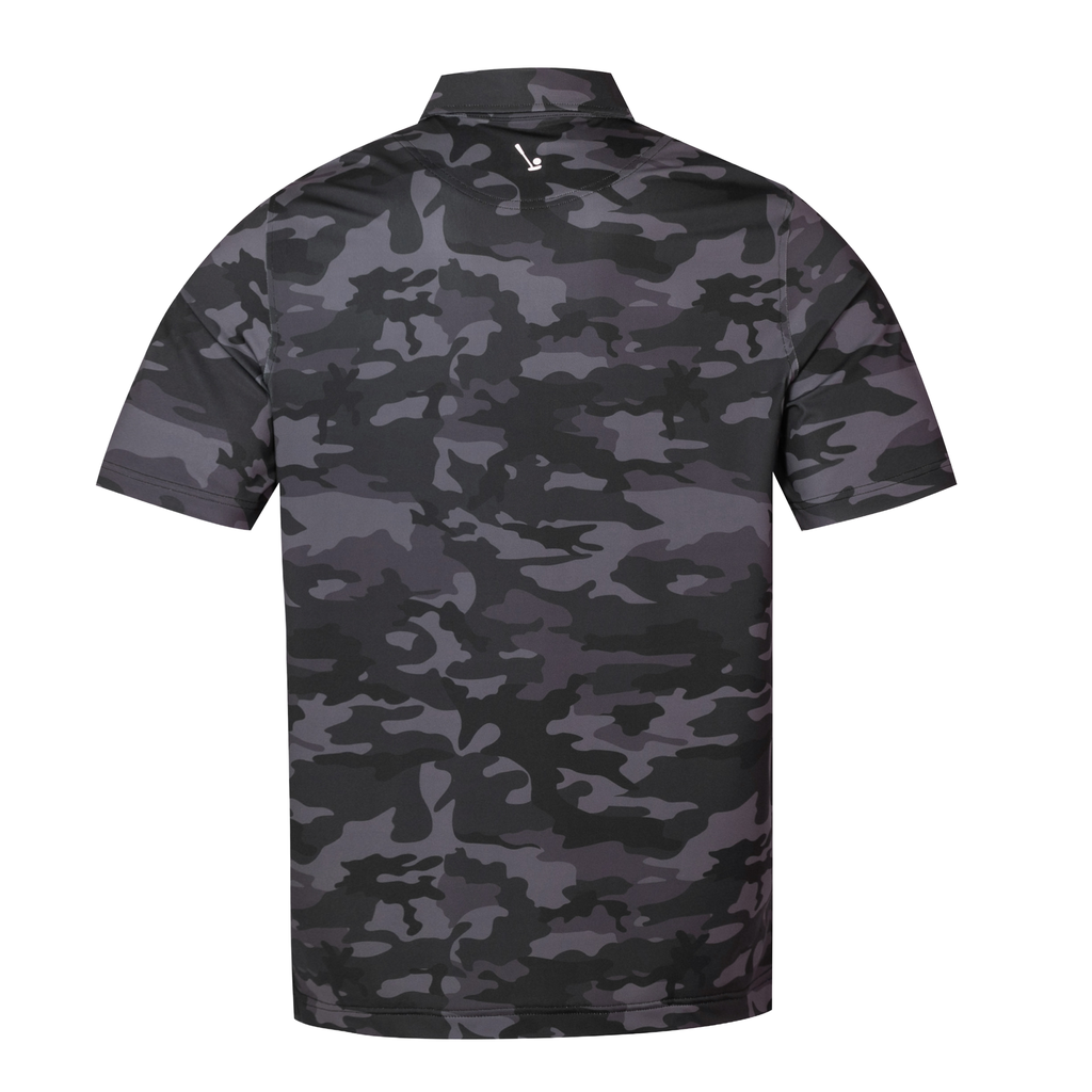 Black Camo Men's Polo